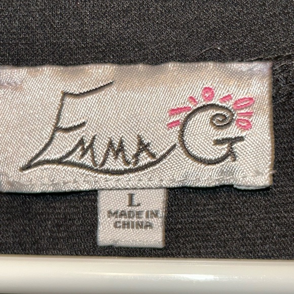 Emma‎ G blouse  3/4 sleeve Large - Picture 2 of 5